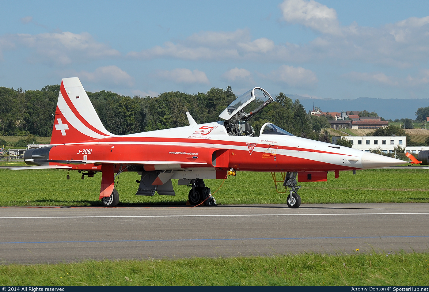 Photo of J-3081 - Northrop F-5E Tiger II operated by Swiss Air Force