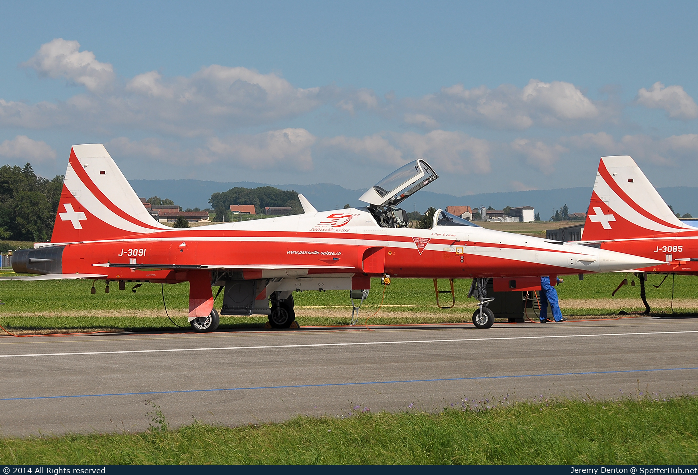 Photo of J-3091 - Northrop F-5E Tiger II operated by Swiss Air Force