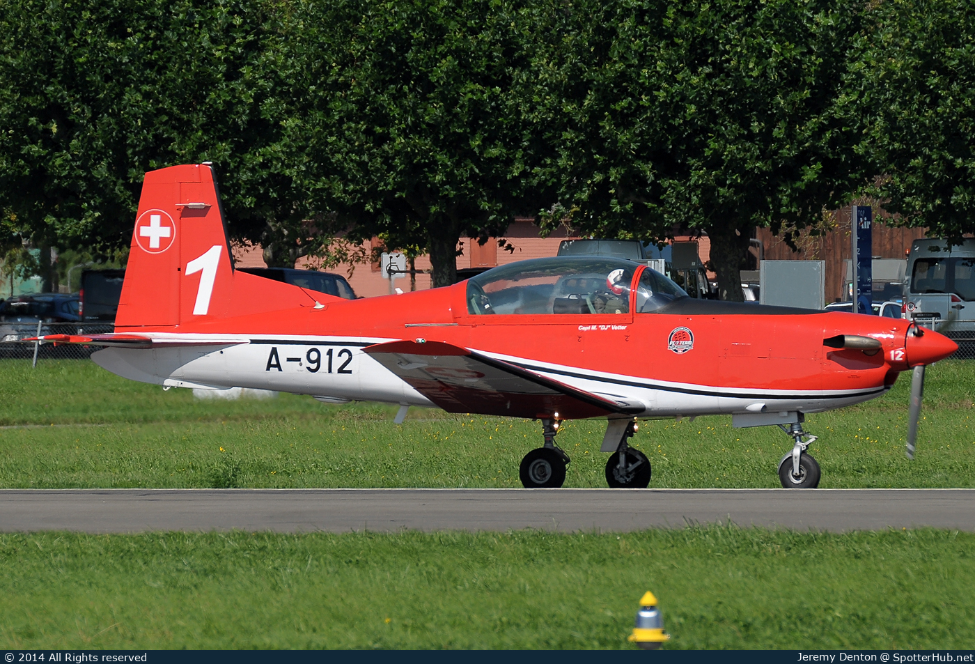 Photo of A-912 - Pilatus PC-7 operated by Swiss Air Force