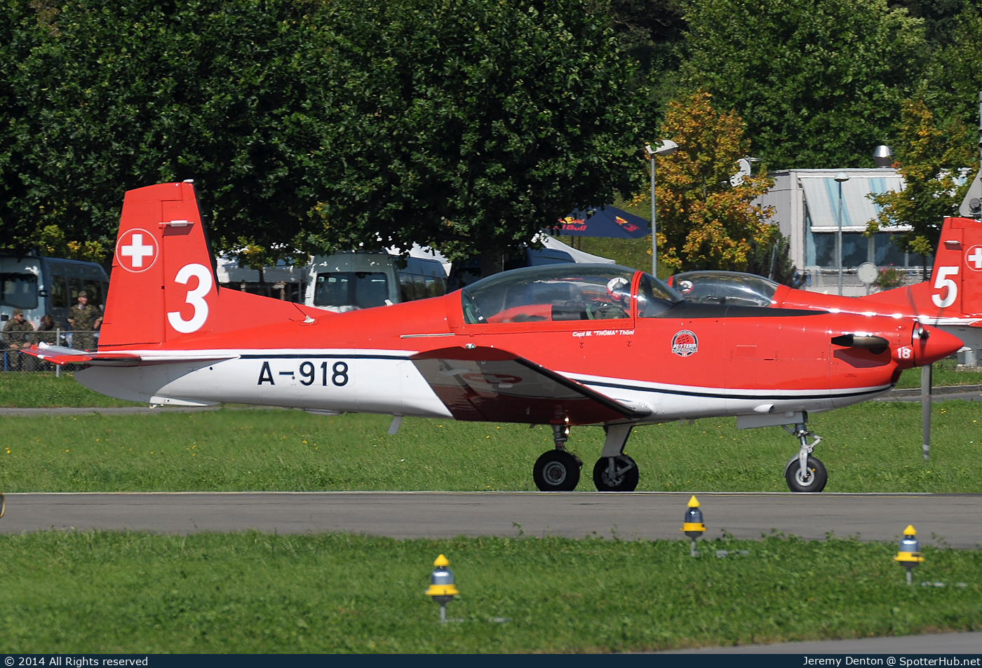 Photo of A-918 - Pilatus PC-7 operated by Swiss Air Force