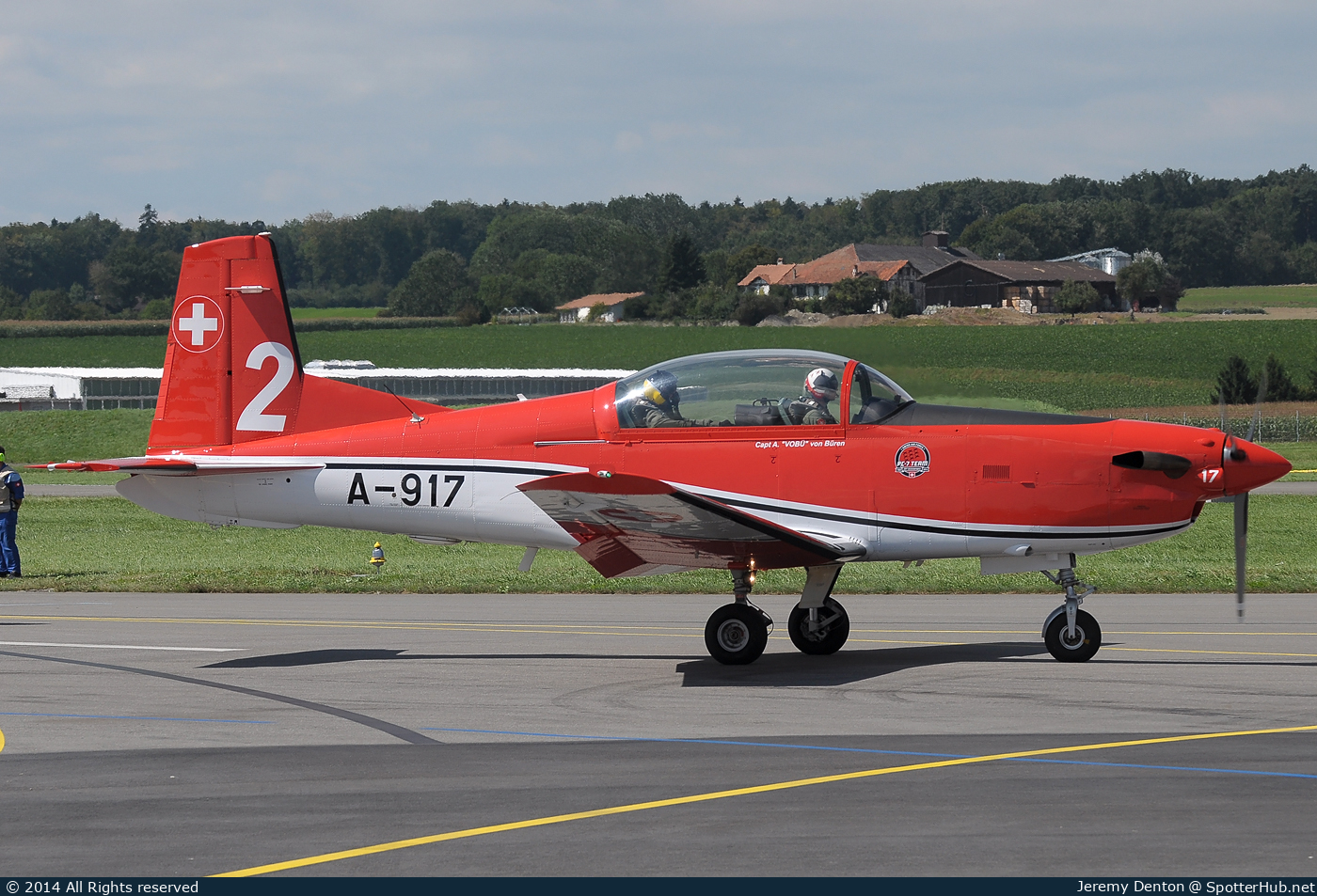 Photo of A-917 - Pilatus PC-7 operated by Swiss Air Force