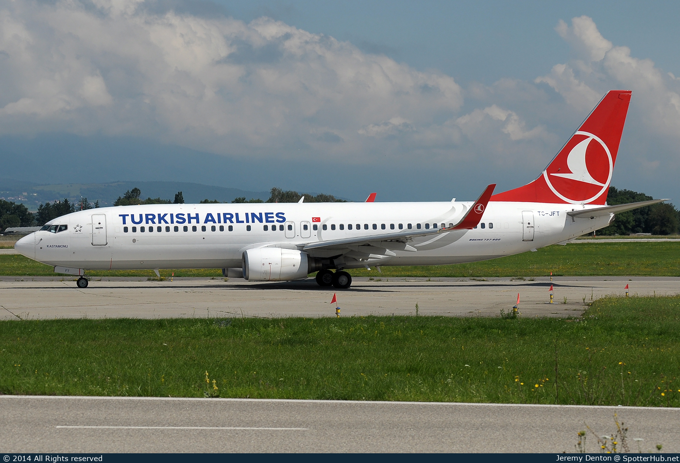 Photo of TC-JFT - Boeing 737-8F2 operated by Turkish Airlines