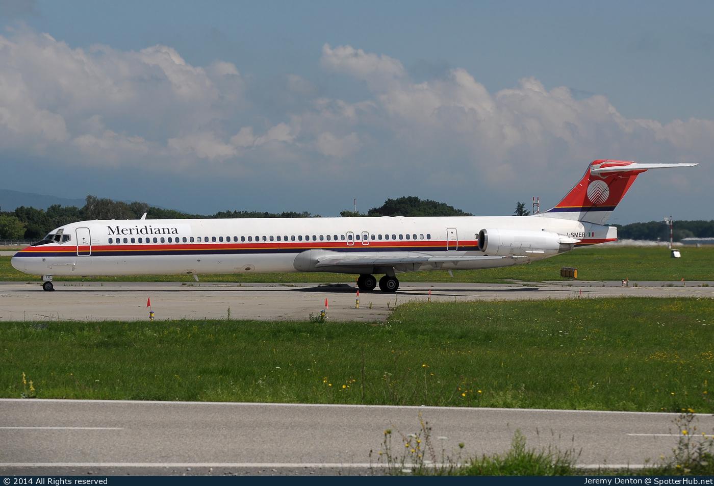 Photo of I-SMER - McDonnell Douglas MD-82 operated by Meridiana