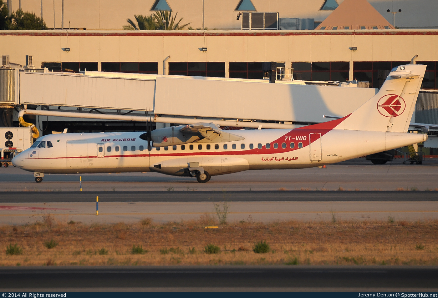 Photo of 7T-VUQ - ATR 72-500 operated by Air Algérie