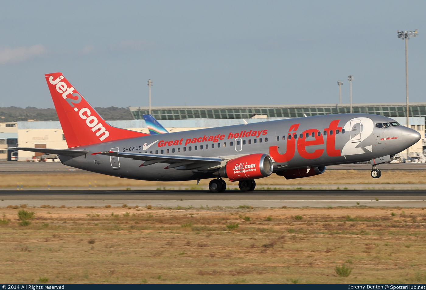 Photo of G-CELD - Boeing 737-33A operated by Jet2