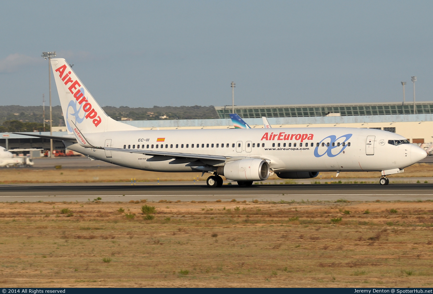 Photo of EC-III - Boeing 737-86Q operated by Air Europa