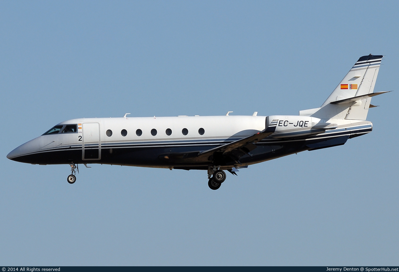 Photo of EC-JQE - Gulfstream G200 operated by Executive Airlines