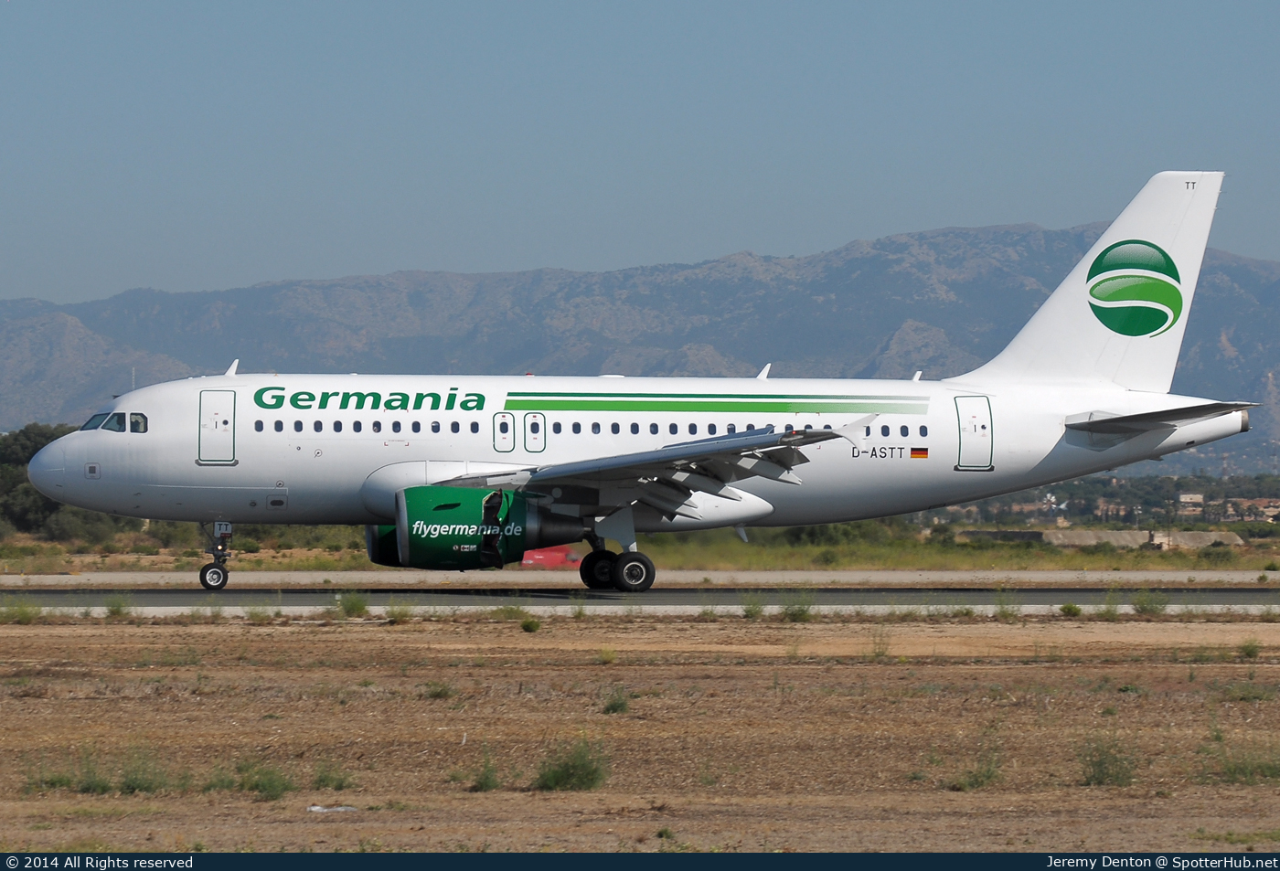 Photo of D-ASTT - Airbus A319-112 operated by Germania