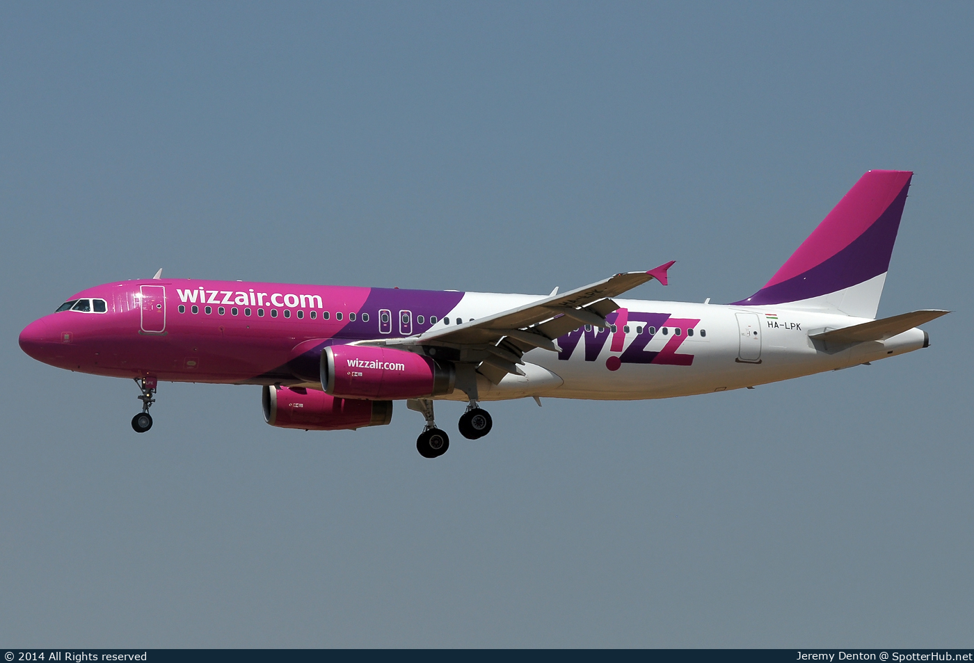 Photo of HA-LPK - Airbus A320-232 operated by Wizz Air
