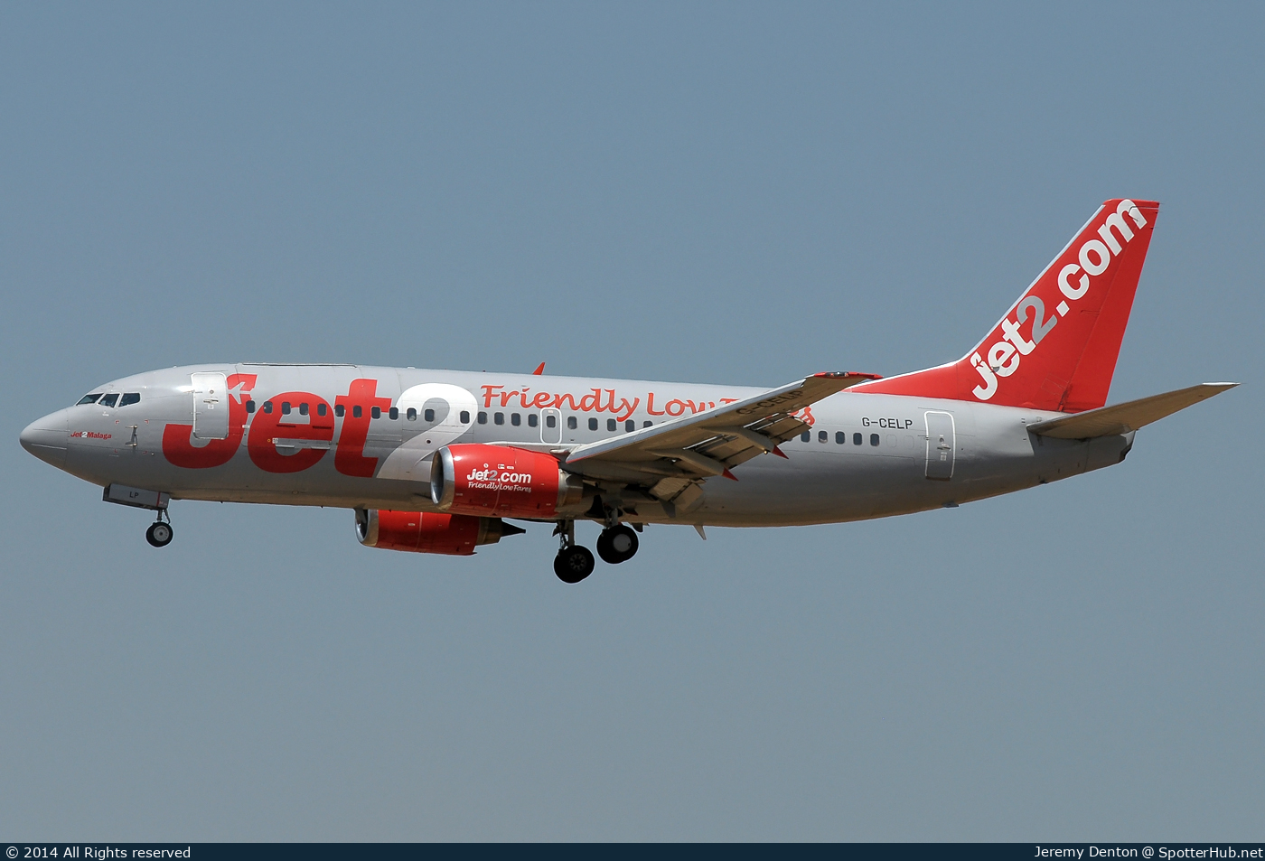 Photo of G-CELP - Boeing 737-330(QC) operated by Jet2