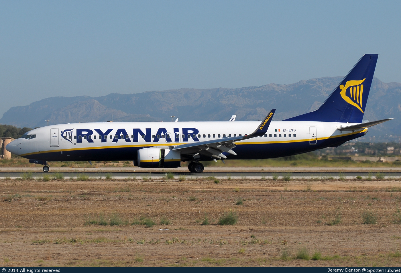 Photo of EI-EVG - Boeing 737-8AS operated by Ryanair