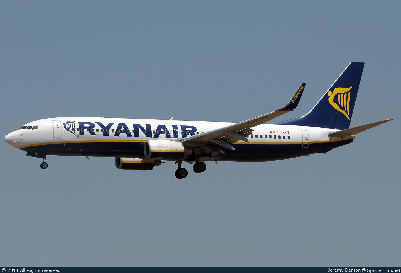 Photo of EI-EKV - Boeing 737-8AS operated by Ryanair