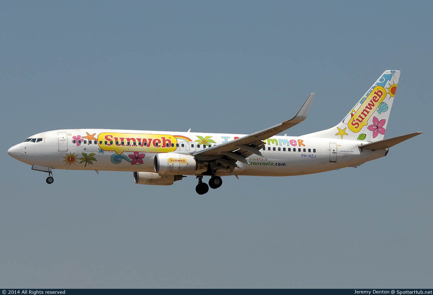 Photo of PH-HZJ - Boeing 737-8K2 operated by Transavia