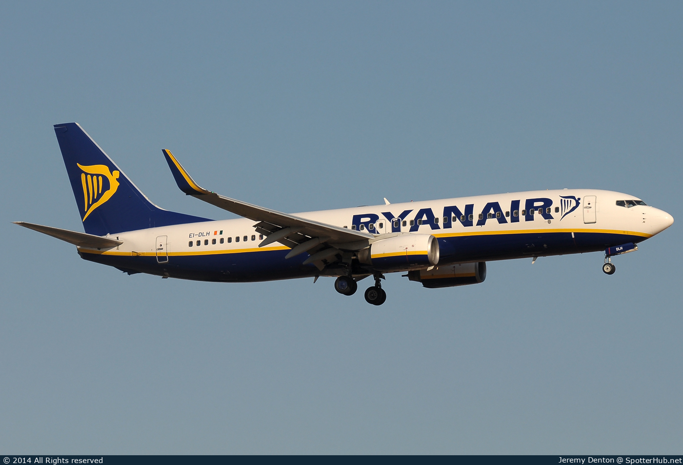 Photo of EI-DLH - Boeing 737-8AS operated by Ryanair