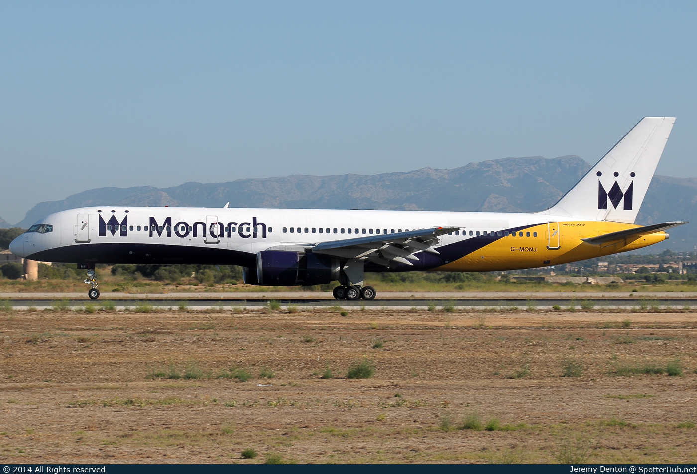 Photo of G-MONJ - Boeing 757-2T7 operated by Monarch Airlines
