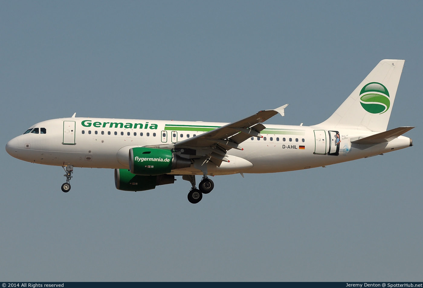 Photo of D-AHIL - Airbus A319-112 operated by Germania