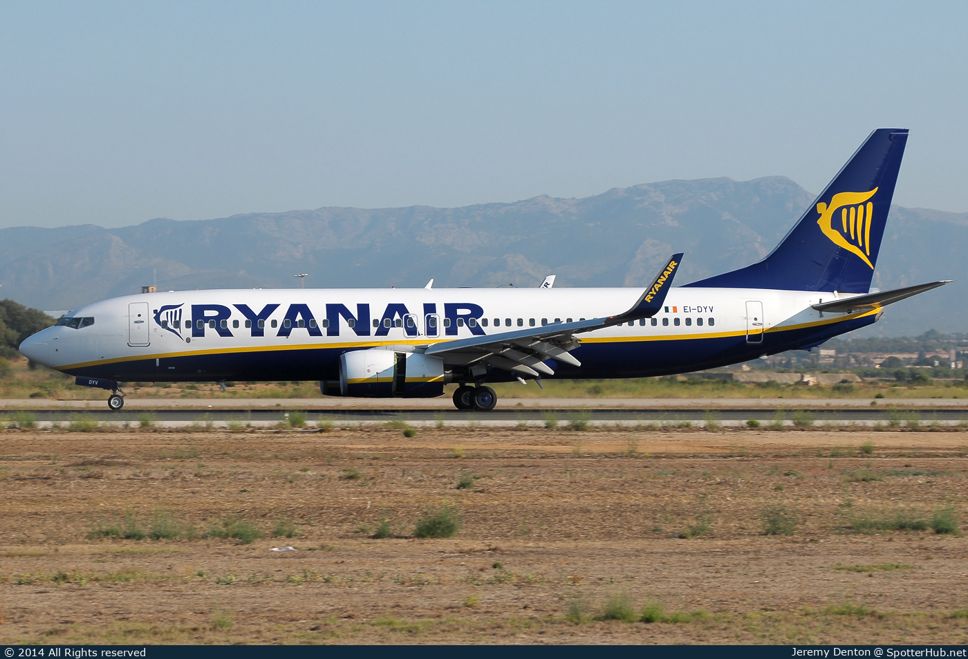 Photo of EI-DYV - Boeing 737-8AS operated by Ryanair