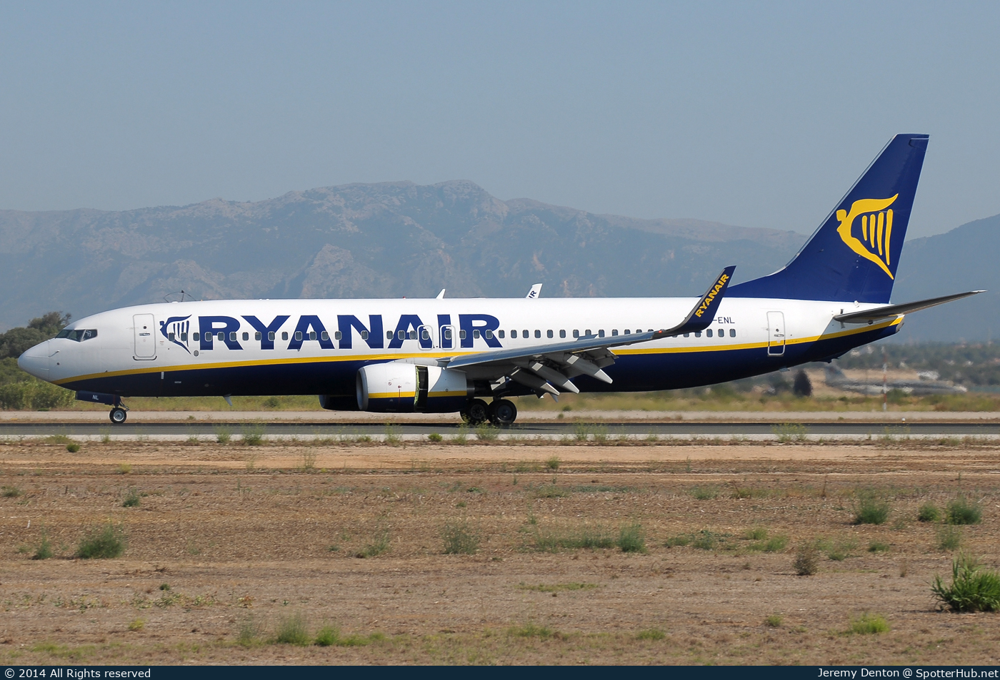 Photo of EI-ENL - Boeing 737-8AS operated by Ryanair