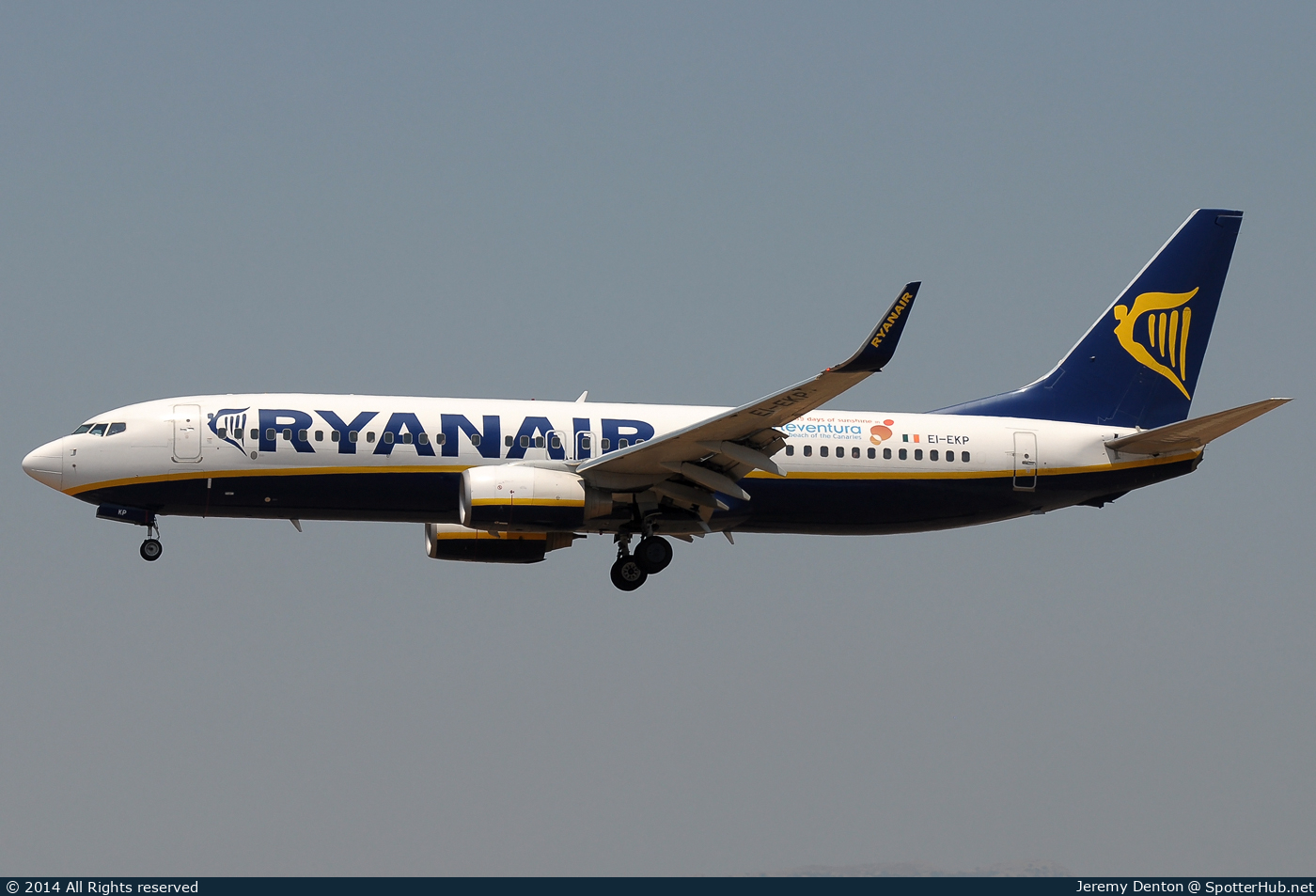 Photo of EI-EKP - Boeing 737-8AS operated by Ryanair