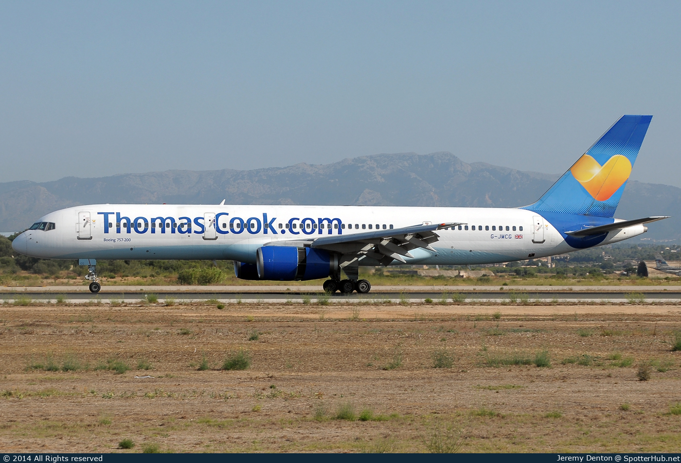 Photo of G-JMCG - Boeing 757-2G5 operated by Thomas Cook Airlines