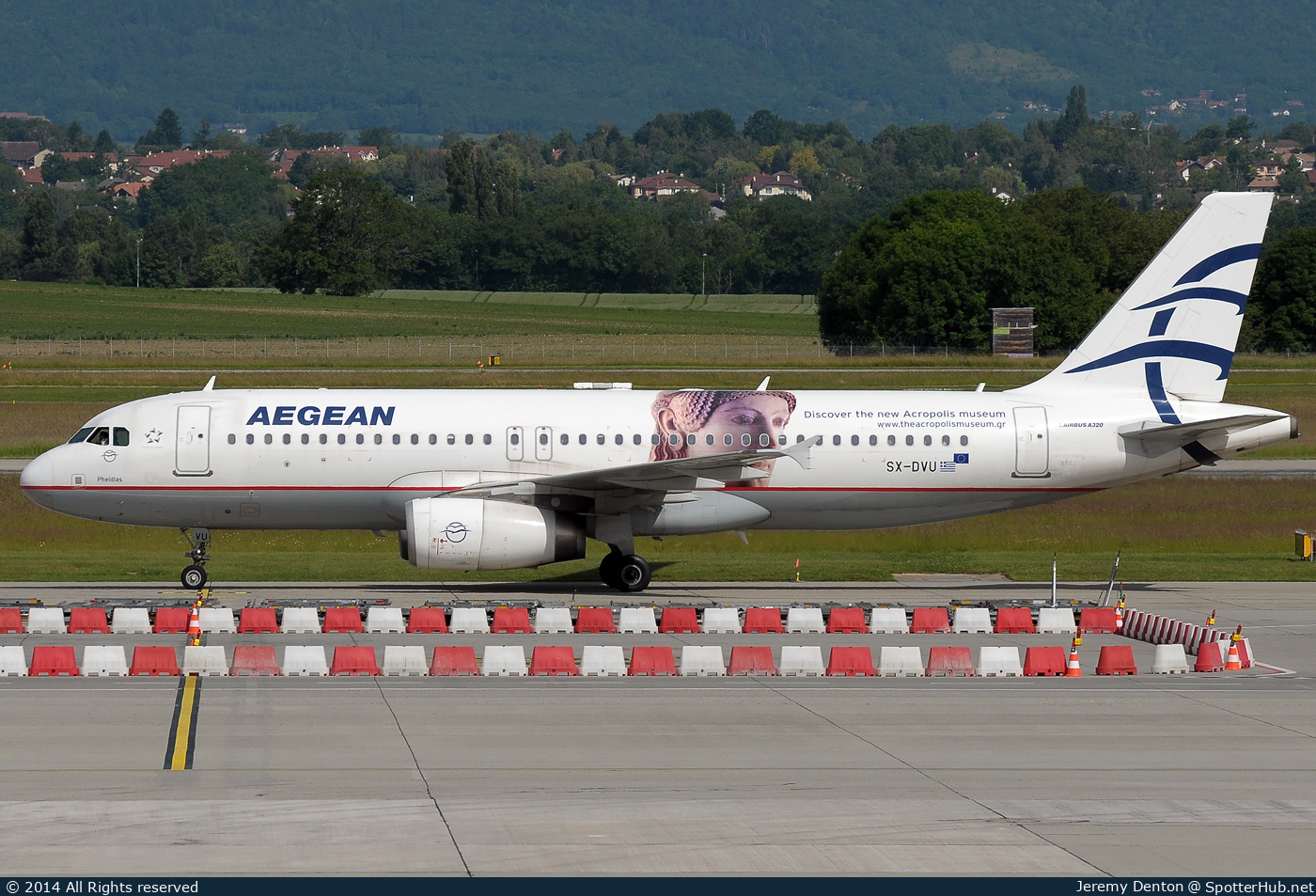 Photo of SX-DVU - Airbus A320-232 operated by Aegean Airlines