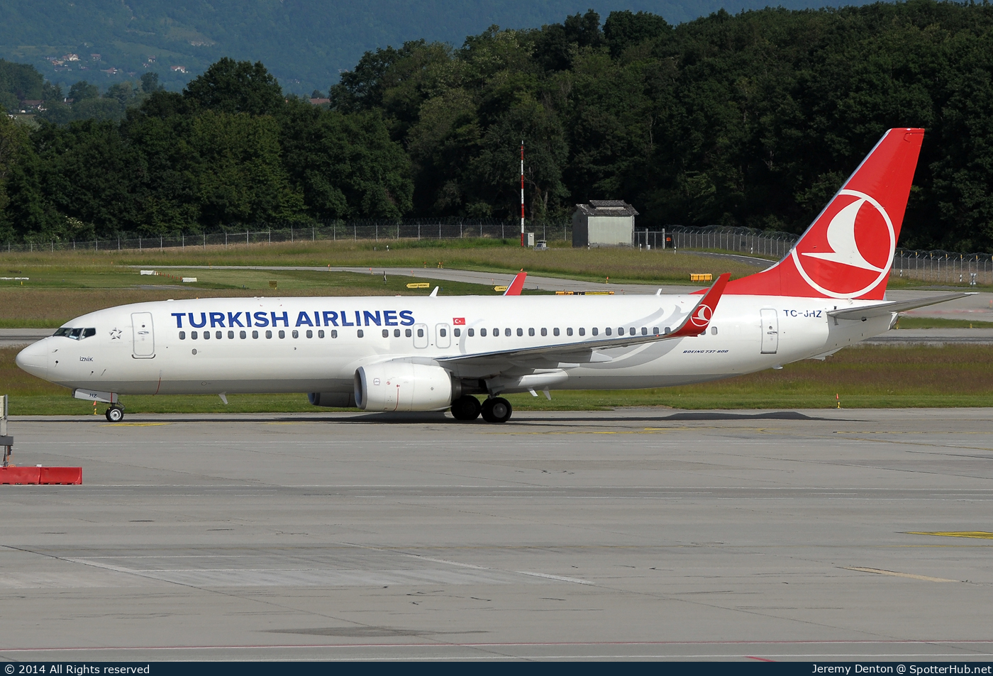 Photo of TC-JHZ - Boeing 737-8F2 operated by Turkish Airlines