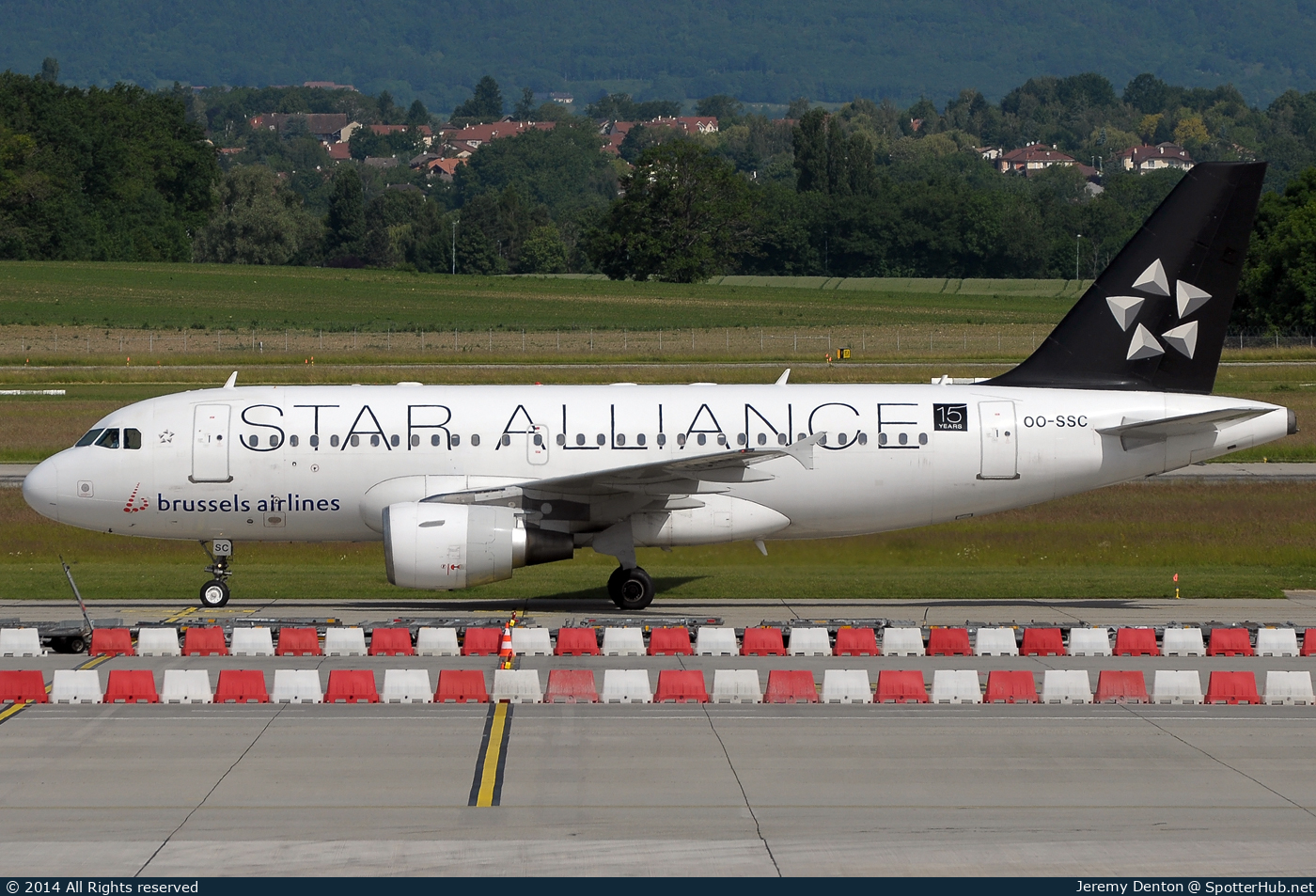 Photo of OO-SSC - Airbus A319-112 operated by Brussels Airlines