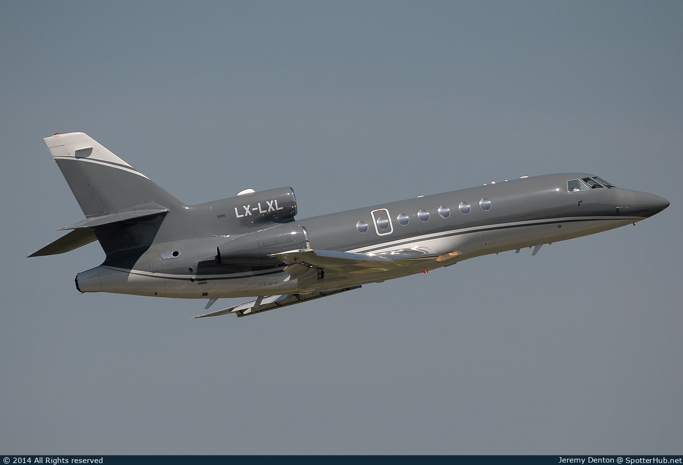 Photo of LX-LXL - Dassault Falcon 50EX operated by Global Jet Luxembourg