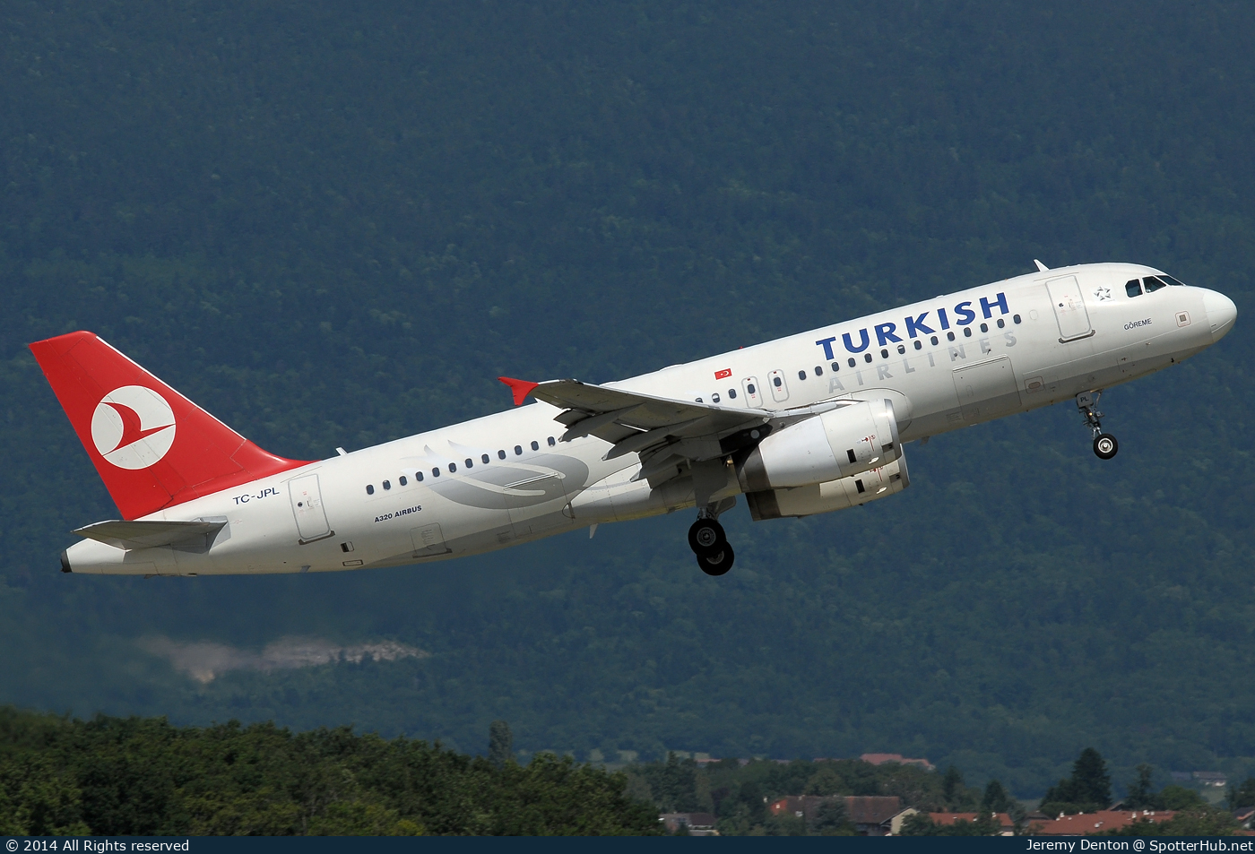 Photo of TC-JPL - Airbus A320-232 operated by Turkish Airlines