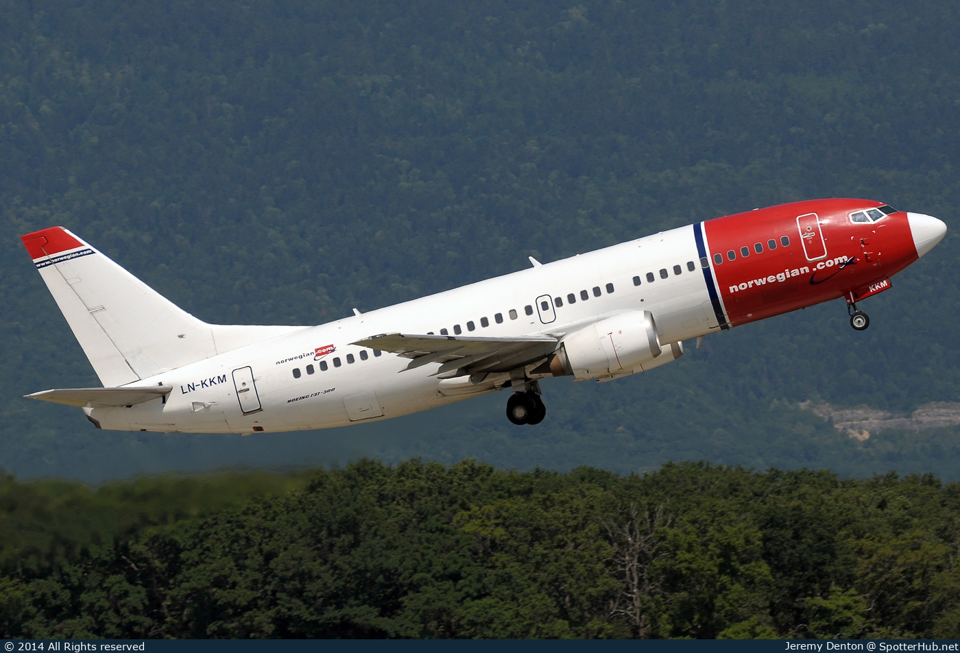 Photo of LN-KKM - Boeing 737-3Y0 operated by Norwegian Air Shuttle