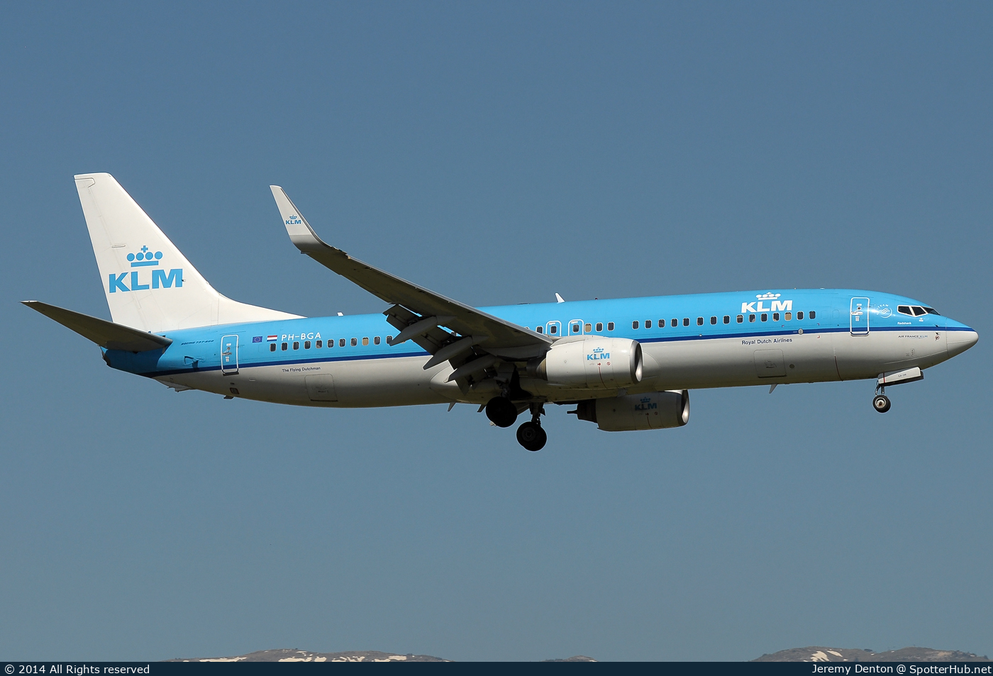 Photo of PH-BGA - Boeing 737-8K2 operated by KLM Royal Dutch Airlines