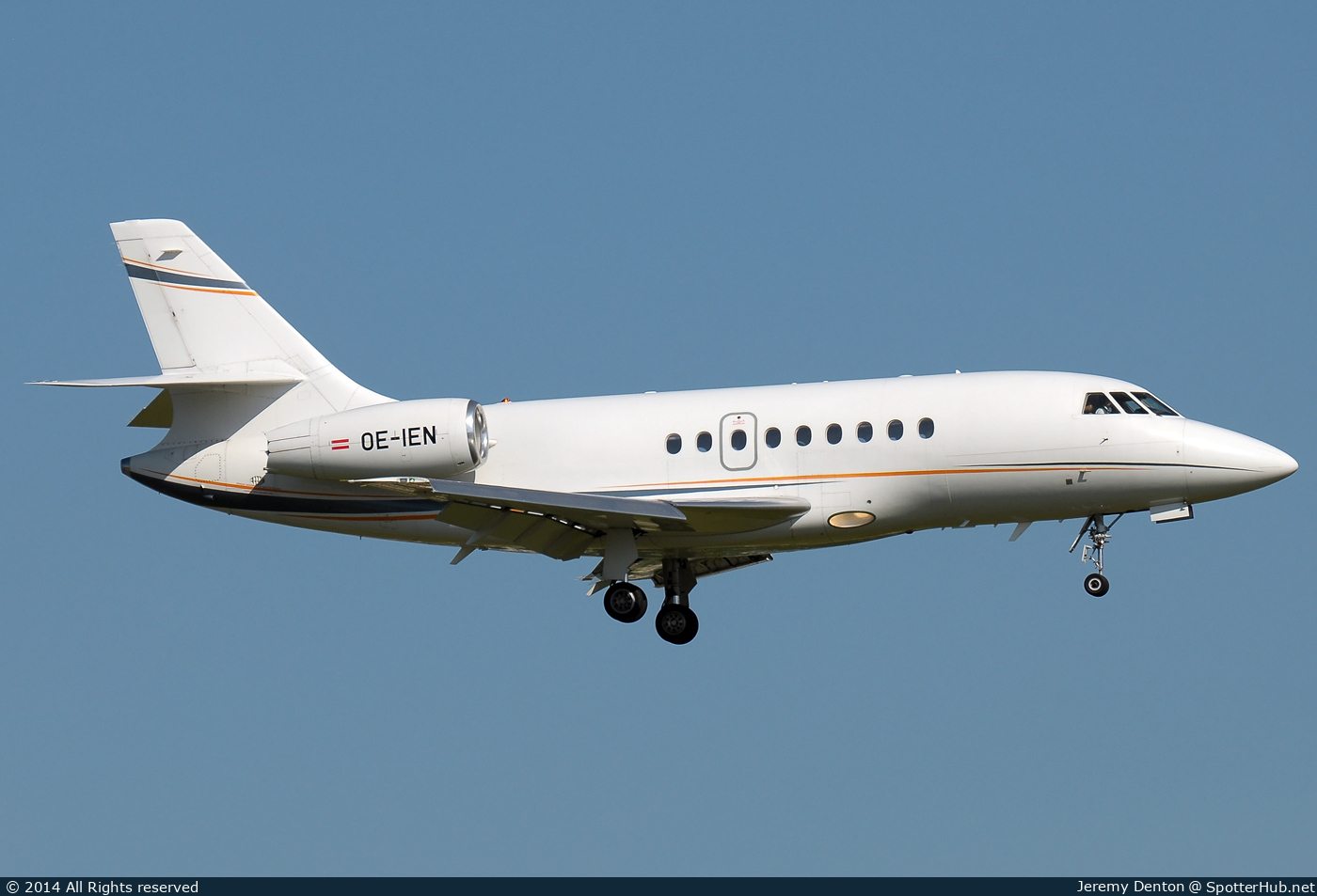 Photo of OE-IEN - Dassault Falcon 2000EX operated by Global Jet Austria