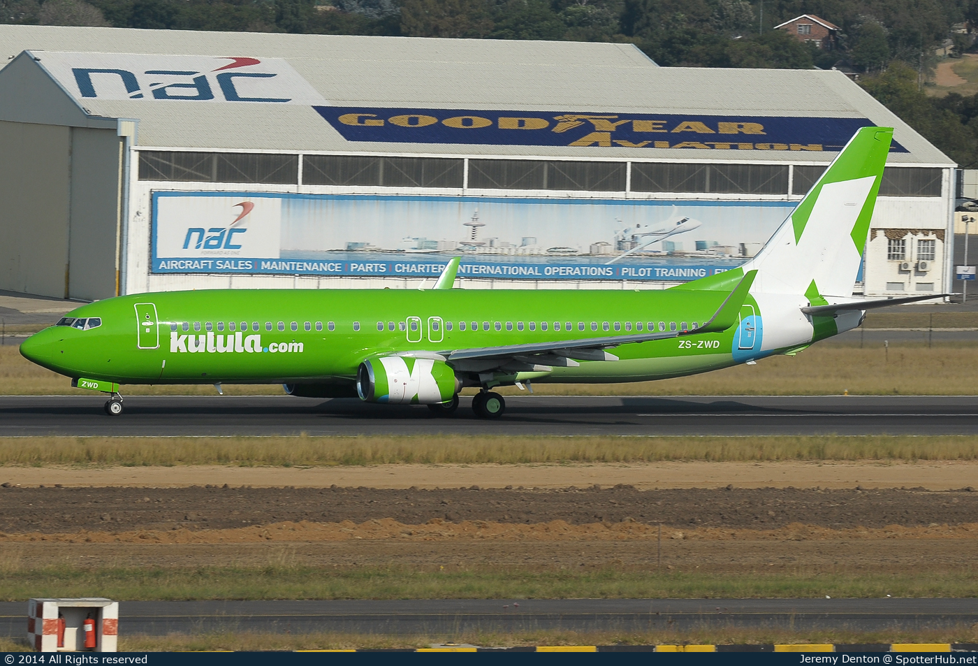 Photo of ZS-ZWD - Boeing 737-8LD operated by Kulula.com