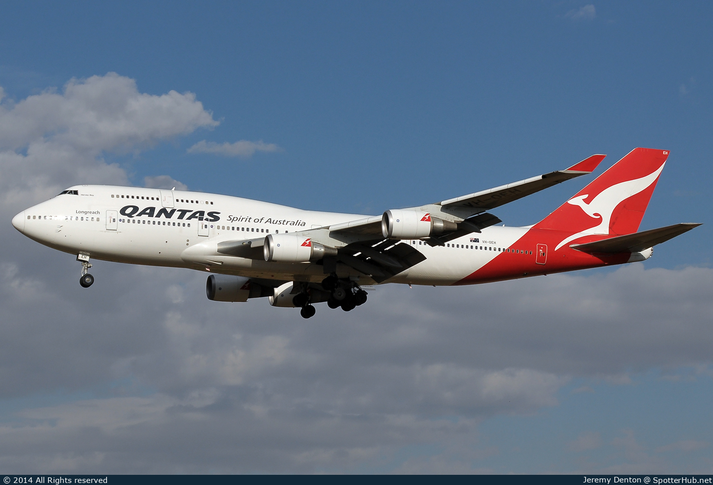 Photo of VH-OEH - Boeing 747-438(ER) operated by Qantas