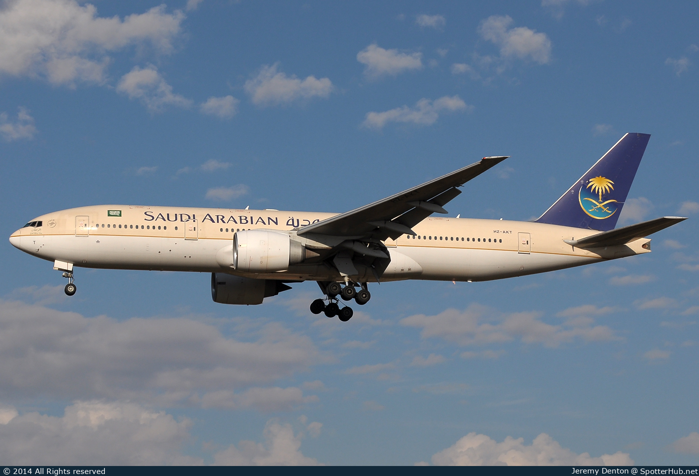 Photo of HZ-AKT - Boeing 777-268(ER) operated by Saudi Arabian Airlines