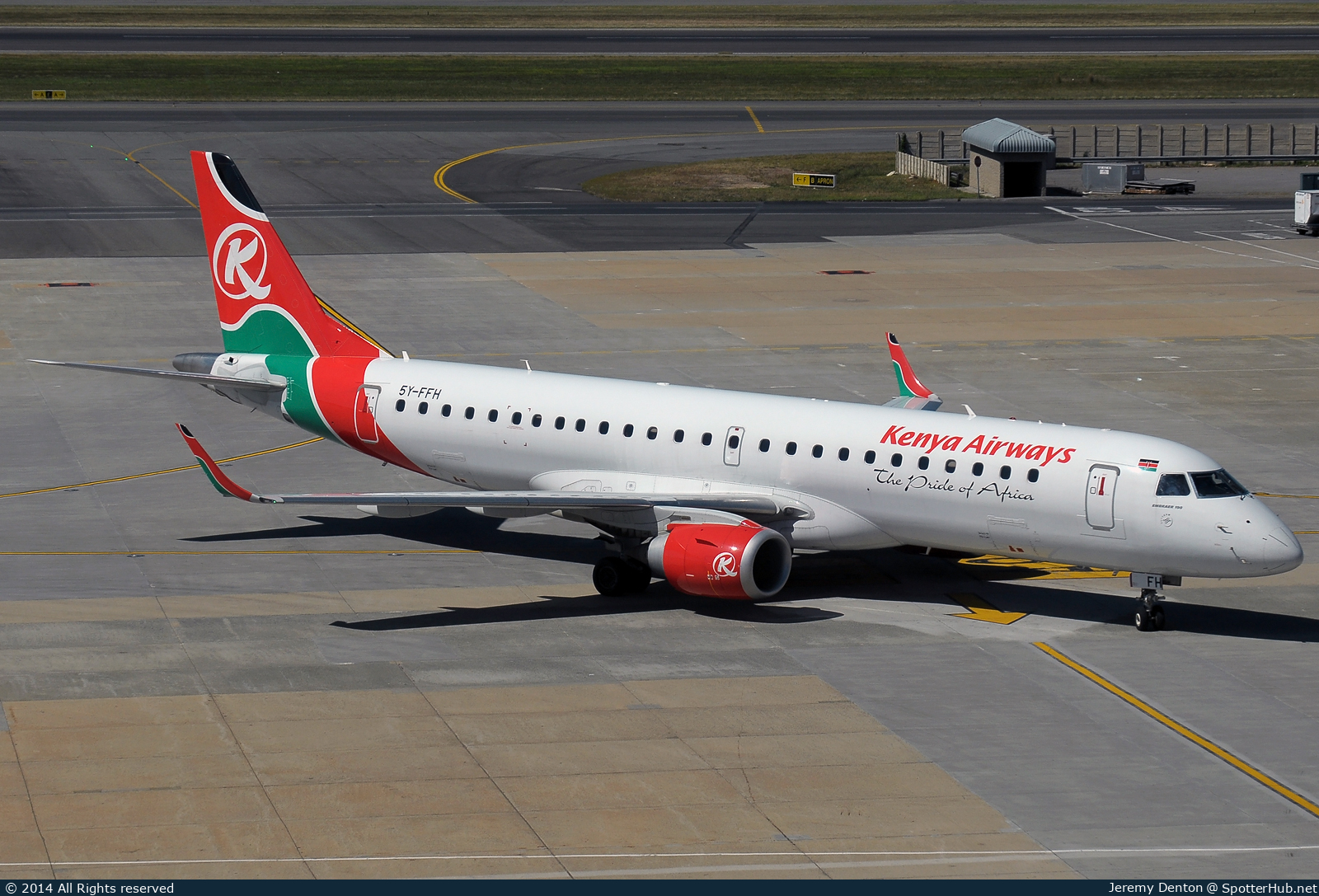 Photo of 5Y-FFH - Embraer ERJ-190AR operated by Kenya Airways
