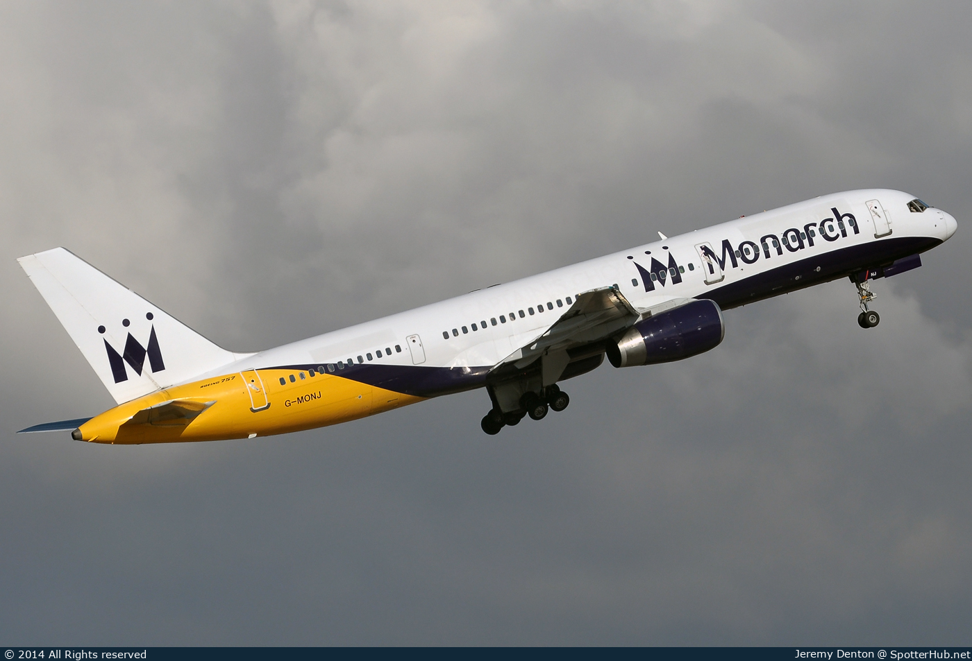 Photo of G-MONJ - Boeing 757-2T7 operated by Monarch Airlines