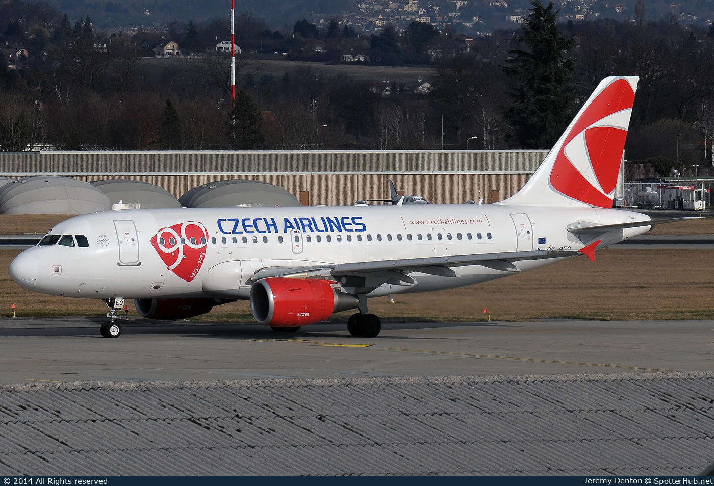 Photo of OK-REQ - Airbus A319-112 operated by CSA Czech Airlines