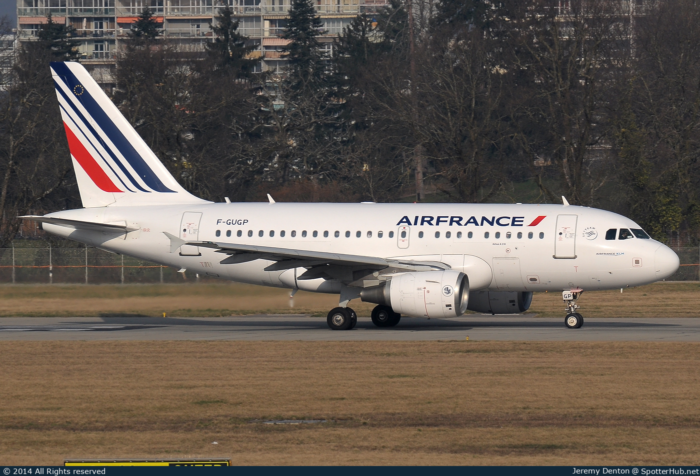 Photo of F-GUGP - Airbus A318-111 operated by Air France