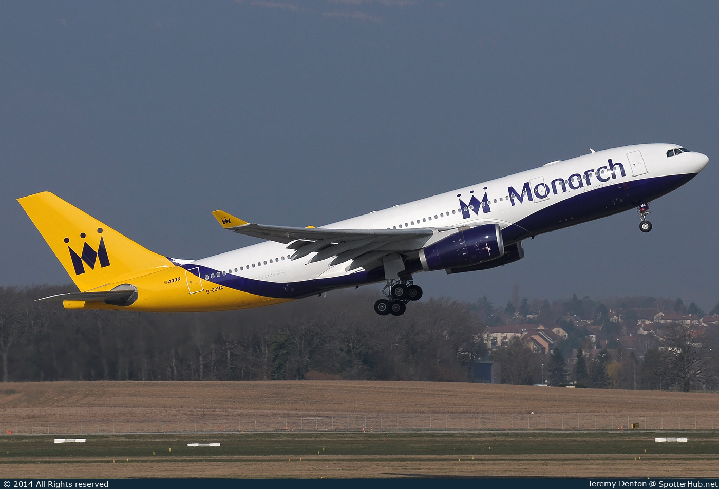 Photo of G-EOMA - Airbus A330-243 operated by Monarch Airlines
