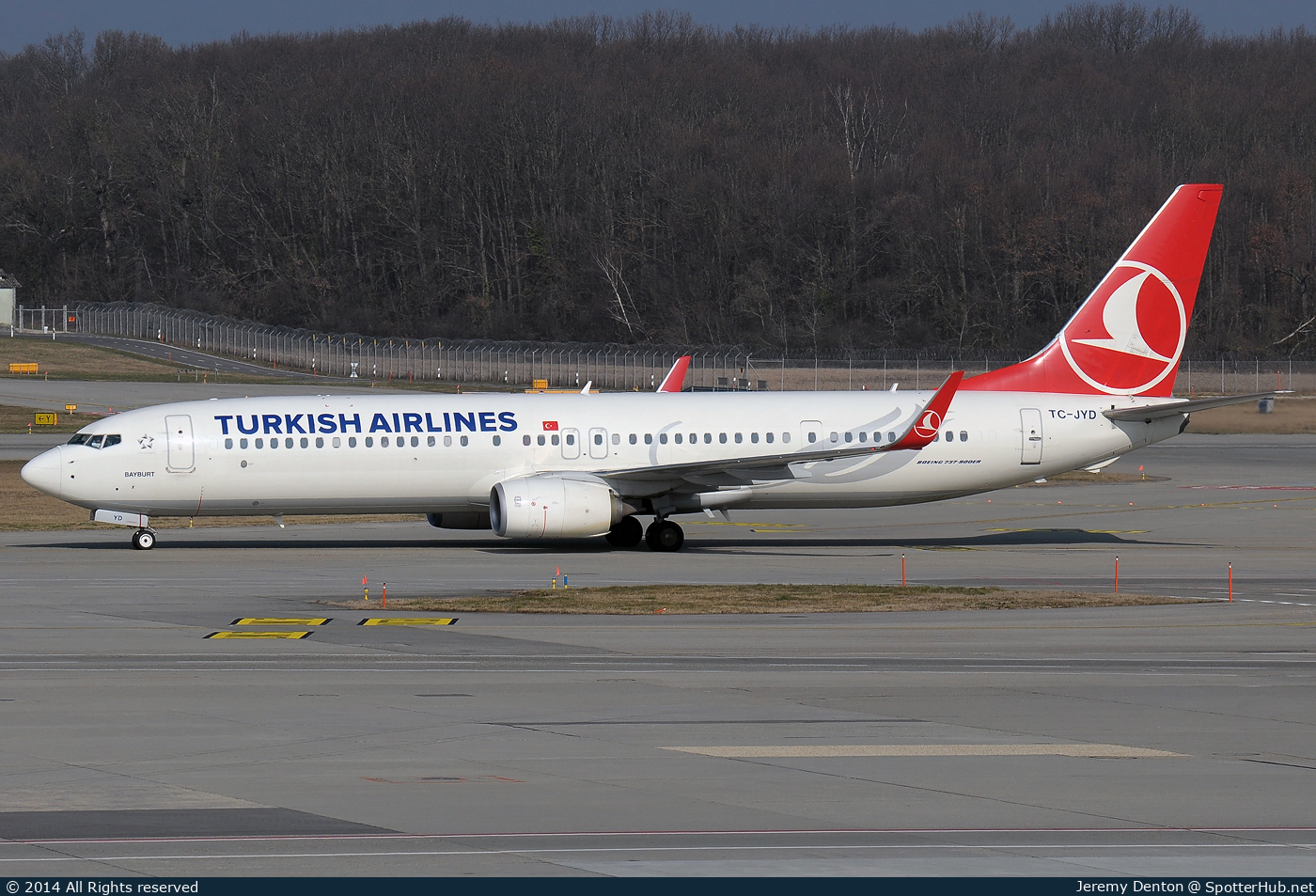 Photo of TC-JYD - Boeing 737-9F2(ER) operated by Turkish Airlines