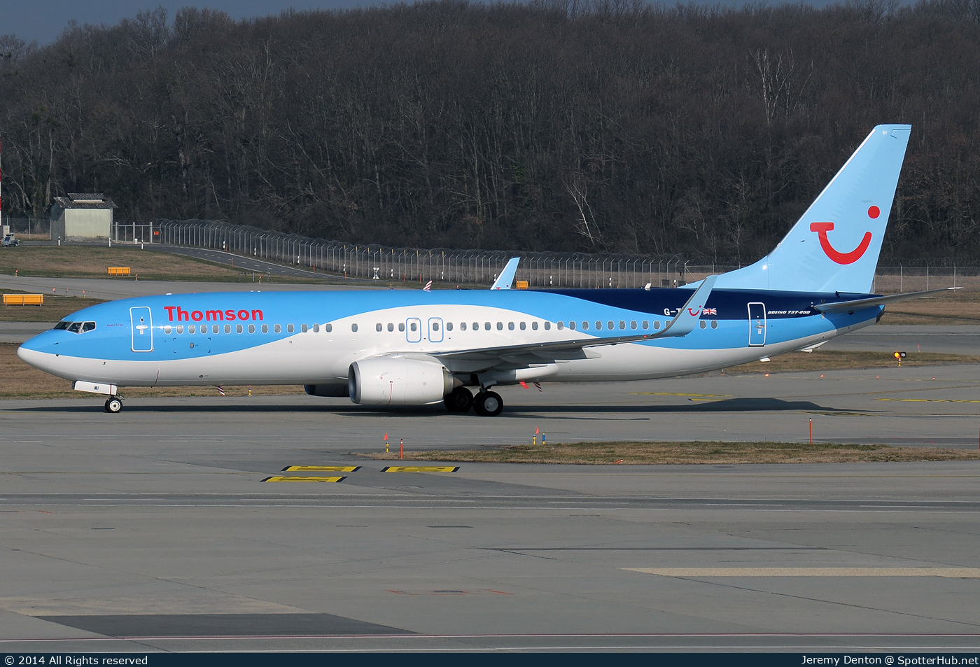 Photo of G-TAWI - Boeing 737-8K5 operated by Thomson Airways