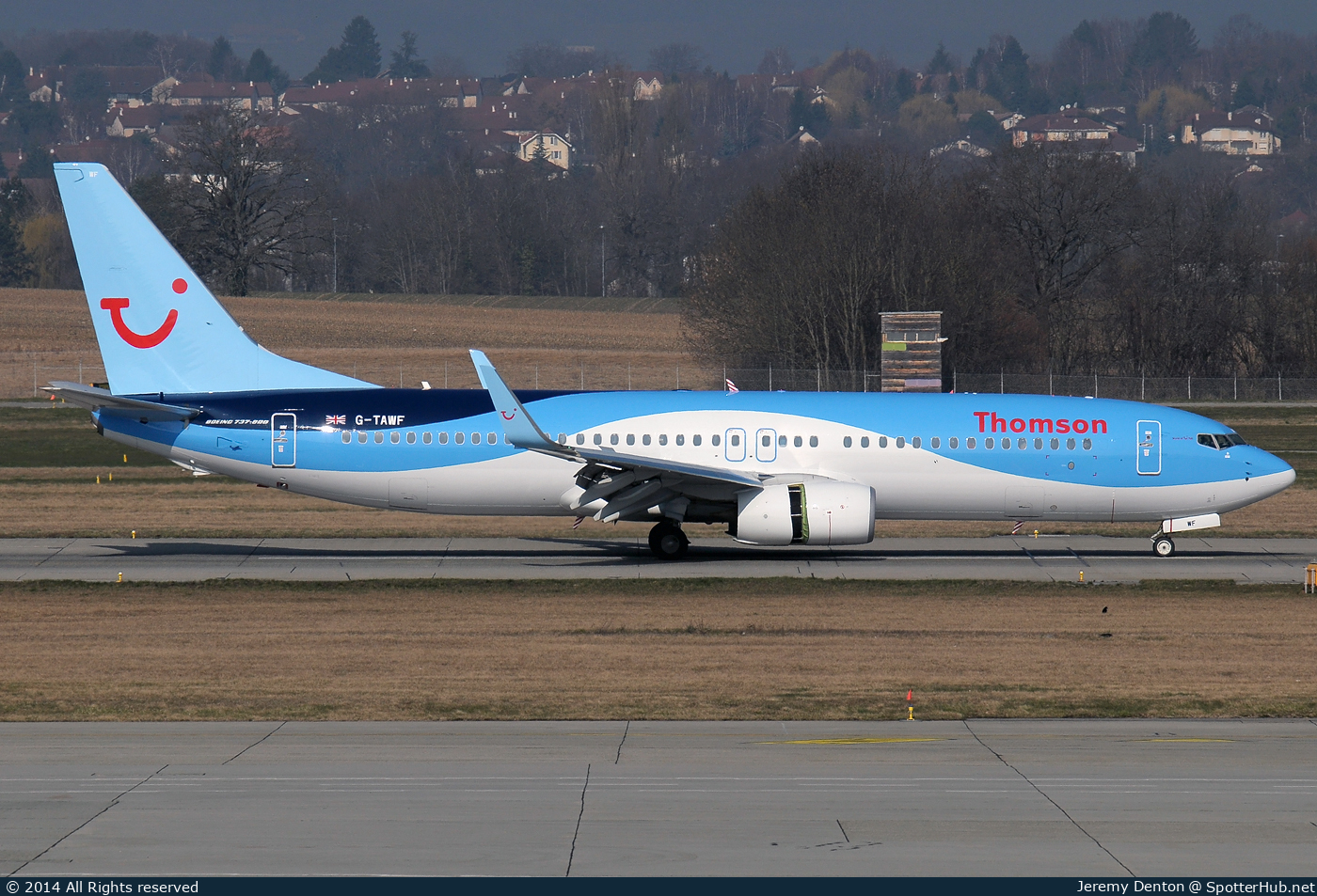 Photo of G-TAWF - Boeing 737-8K5 operated by Thomson Airways