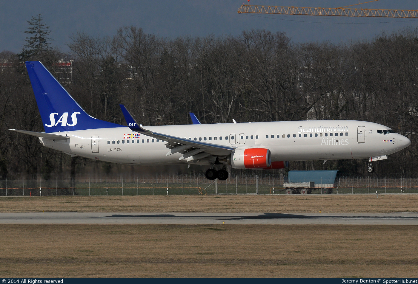 Photo of LN-RGH - Boeing 737-86N operated by SAS Scandinavian Airlines