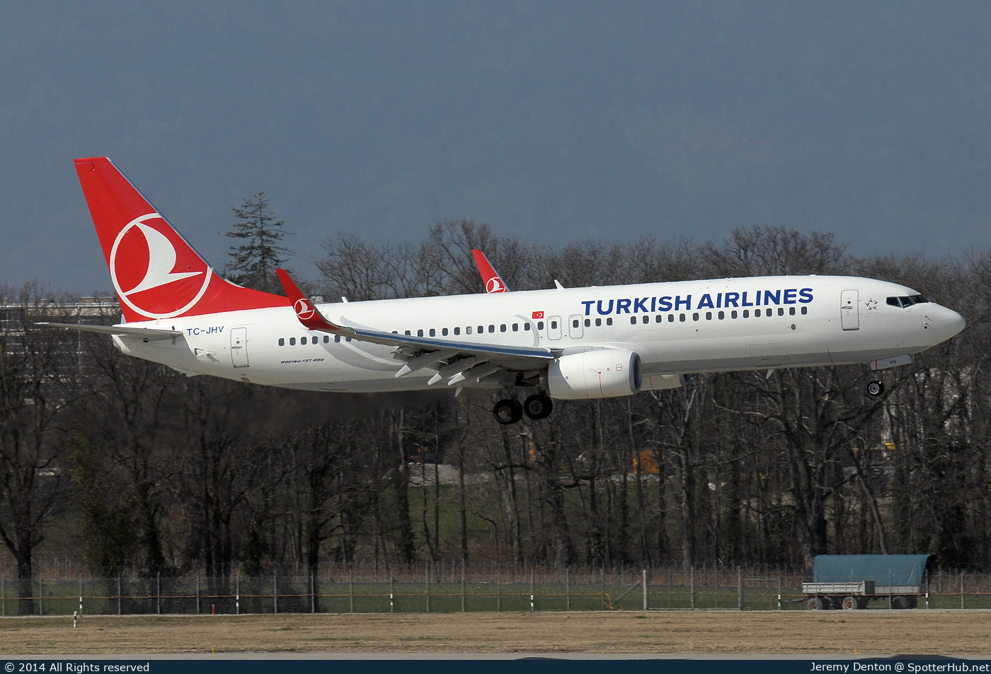 Photo of TC-JHV - Boeing 737-8F2 operated by Turkish Airlines