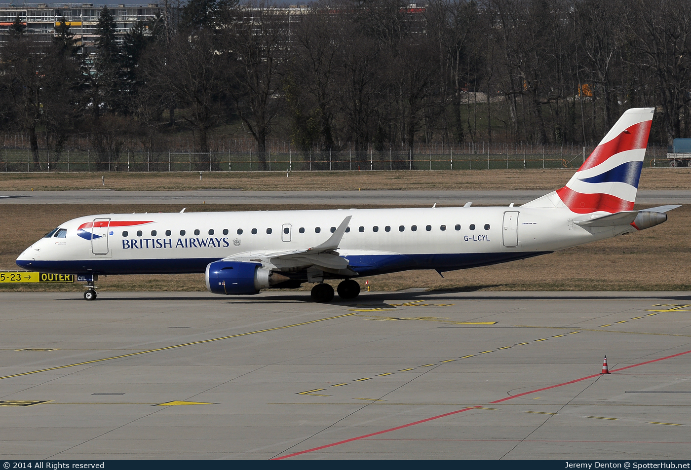 Photo of G-LCYL - Embraer ERJ-190SR operated by BA CityFlyer
