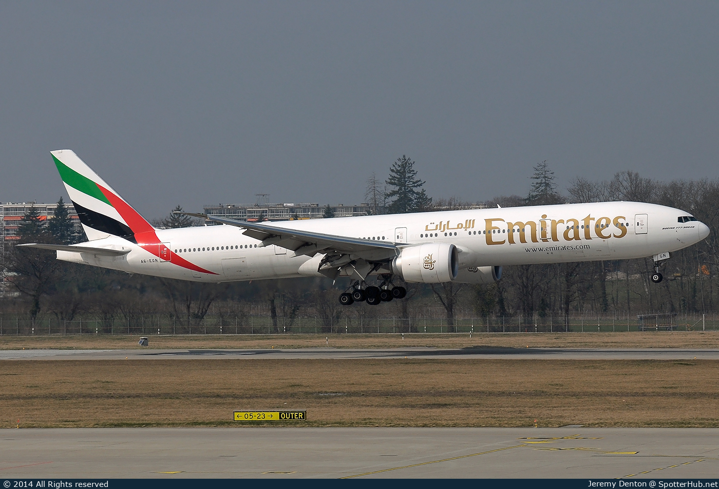 Photo of A6-EGN - Boeing 777-31H(ER) operated by Emirates