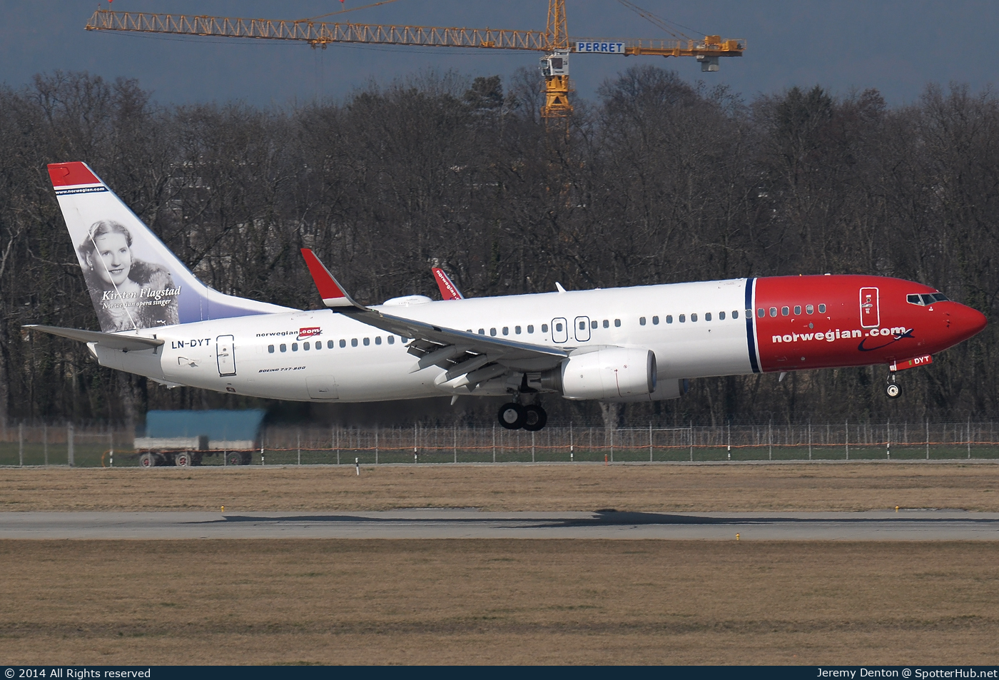 Photo of LN-DYT - Boeing 737-8JP operated by Norwegian Air Shuttle