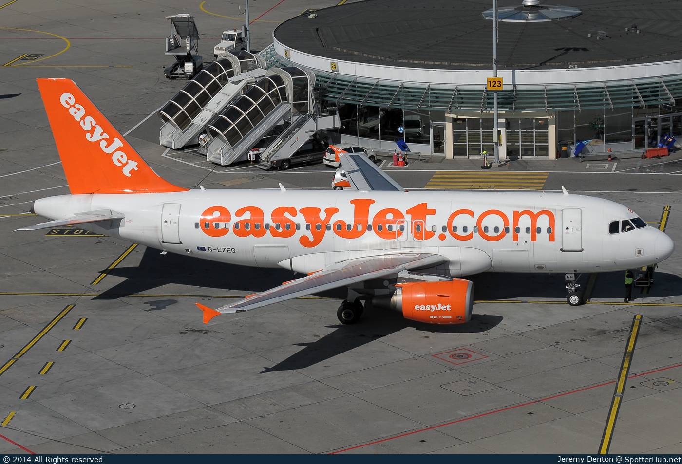 Photo of G-EZEG - Airbus A319-111 operated by easyJet