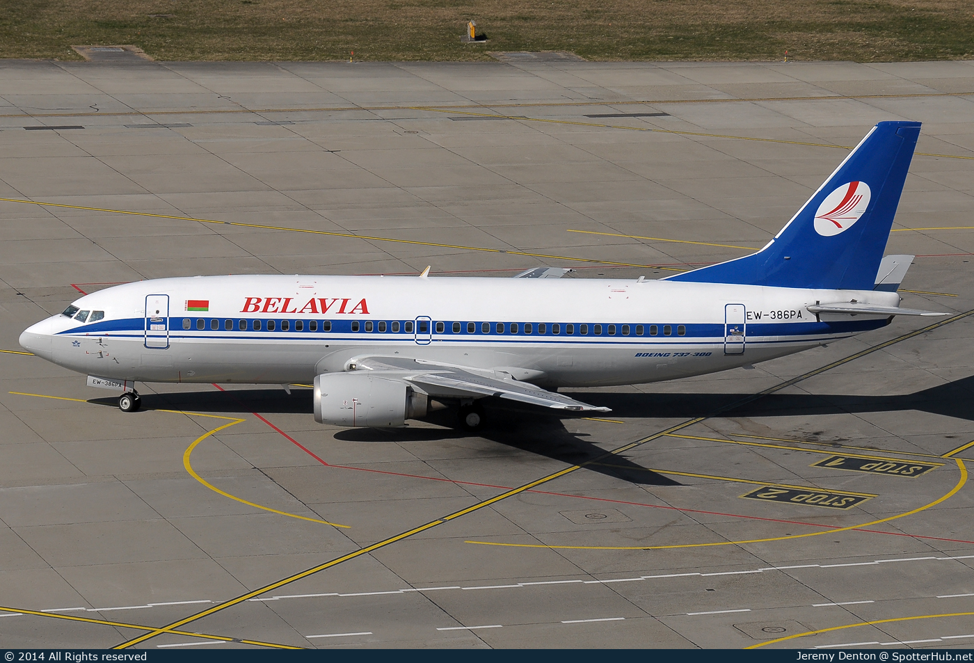 Photo of EW-386PA - Boeing 737-3K2 operated by Belavia